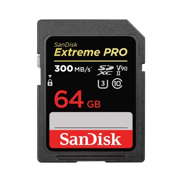 SanDisk 64GB Extreme Pro SDXC UHS-II 2000x SDSDXDK-064G-GN4IN